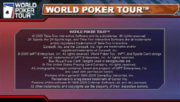 World Poker Tour (EU) screen shot title